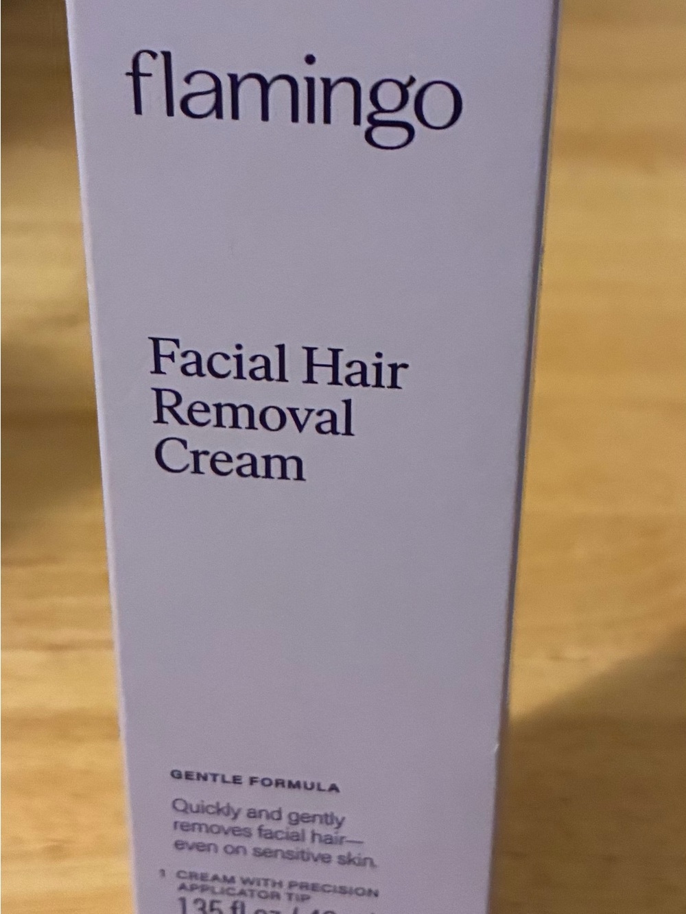 Flamingo Lavender Facial Hair Removal Cream — Gentle Formula (Lavender)
